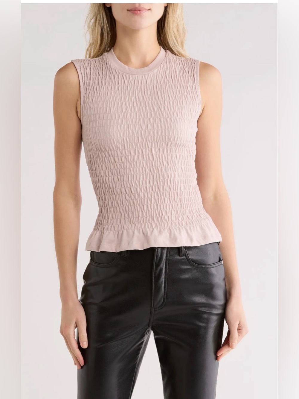 All Saints Ode peplum top